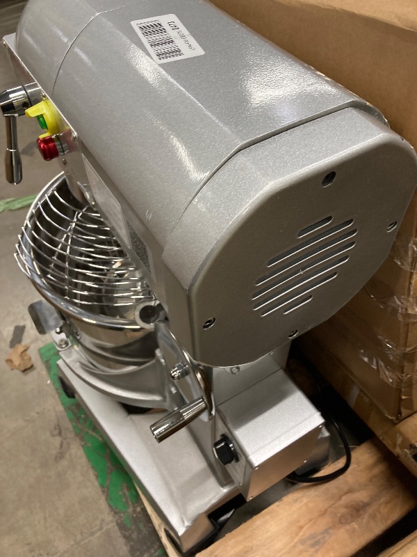Photo 1 of Happybuy 30Qt Commercial Food Mixer with Timing Function? Commercial Mixer 1250W Stainless Steel Bowl Heavy Duty Electric Food Mixer Commercial with 3 Speeds Adjustable, Perfect for Bakery Pizzeria
