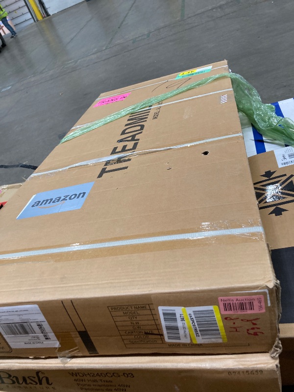 Photo 1 of **** Factory sealed ***Treadmill with Handles, 2025 Upgraded Small Treadmills Home, Portable Electric Treadmills for Home 300 lbs Capacity,Walking Pad Treadmill,Lightweight Folding Foldable Walking Pad with LED Display