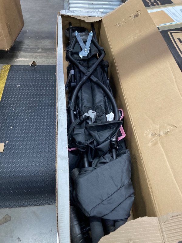 Photo 1 of ***USED****Ingenuity 3D Mini Convenience Stroller – Lightweight Stroller with Compact Fold, Multi-Position Recline, Canopy with Pop Out Sun Visor and More – Umbrella Stroller for Travel, Pink