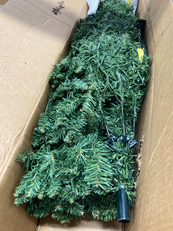 Photo 1 of 
VITAHOME Pre-Lit Artificial Pencil Christmas Tree 6 FT with Remote, Fraser Fir, Slim Green Christmas Tree with 700 Branch Tips and 200 Lights