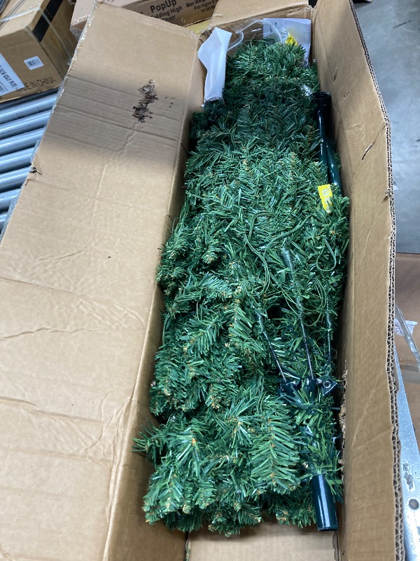 Photo 1 of 
VITAHOME Pre-Lit Artificial Pencil Christmas Tree 6 FT with Remote, Fraser Fir, Slim Green Christmas Tree with 700 Branch Tips and 200 Lights