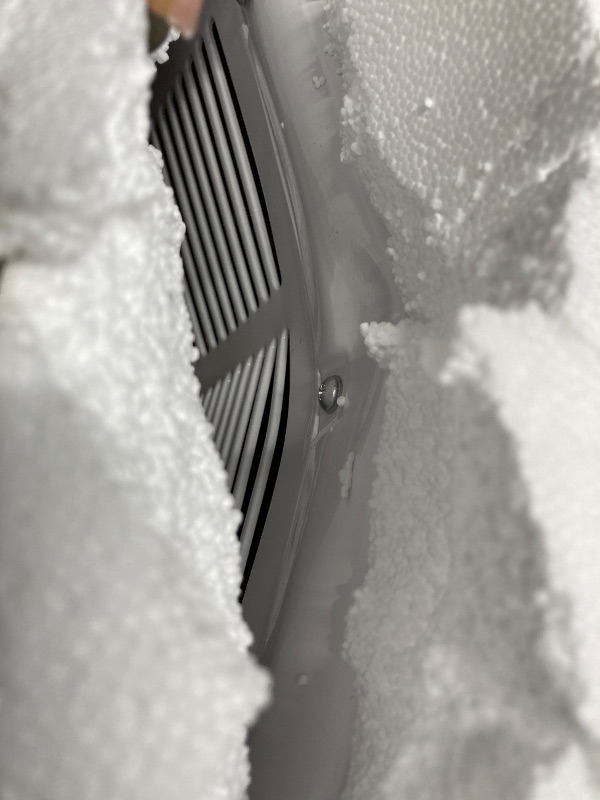 Photo 1 of ****minor damage***Midea 12,000 BTU U Shaped Smart Inverter Window Air Conditioner - Cools 550 Sq Ft, Ultra Quiet with Open Window Flexibility - Alexa/Google Assistant Compatible - 35% Energy Savings, Remote (Updated)