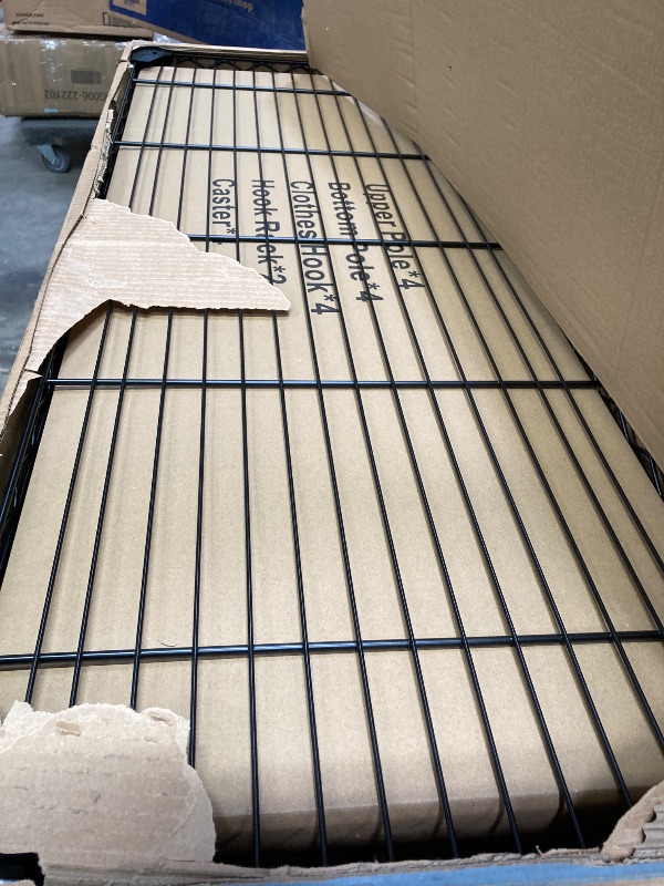 Photo 1 of  Heavy Duty Clothes Rack Rolling Garment Rack