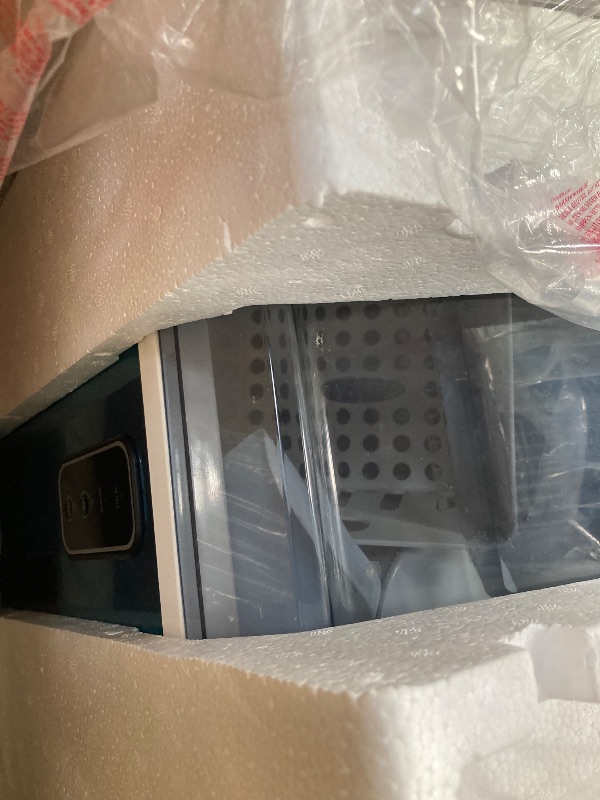 Photo 1 of *** SIMILAR PRODUCT***Simzlife Countertop Ice Maker with Handle,Portable Ice Machine with Basket and Scoop, 9 Bullet Ice In 6 Mins, 26Lbs/24H, Self-Cleaning