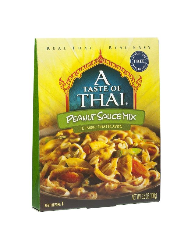 Photo 1 of **BB 4/1/26**A Taste of Thai Peanut Sauce Mix - 3.5oz Pack of 6 Pack Ready-to-Use Sauce Flavored with Classic Thai Spices | Use for Noodles Soups Stews Dips Salad Dressing & More | Non-GMO | Gluten-free