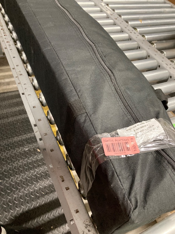 Photo 1 of ** PHOTO AND DESCRIPTION SIMILAR TO THE ORIGINAL** 10x10 Slant Leg Pop-up Canopy Tent Easy One Person Setup Instant Outdoor Beach Canopy Folding Portable Sports Shelter 10x10 Base 8x8 Top (Dark Blue)