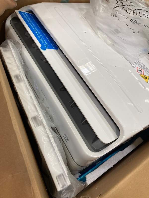 Photo 1 of Midea 8,000 BTU Smart Inverter Air Conditioner Window Unit with Heat and Dehumidifier – Cools up to 350 Sq. Ft., Energy Star Rated, Quiet Operation, Electronic Controls, Remote Control, White