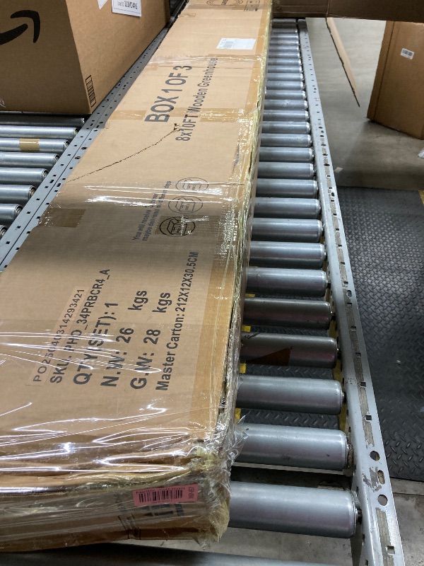 Photo 1 of  *** 1 BOX OF THREE THIS ITEM IS INCOMPLETE THE OTHER 2 BOXES ARE NOT FOUND***E-Z Frames 8 ft. W x 10ft. D Greenhouse
