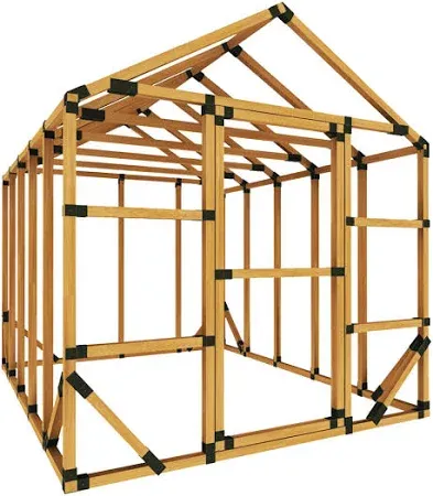 Photo 1 of  *** 1 BOX OF THREE THIS ITEM IS INCOMPLETE THE OTHER 2 BOXES ARE NOT FOUND***E-Z Frames 8 ft. W x 10ft. D Greenhouse
