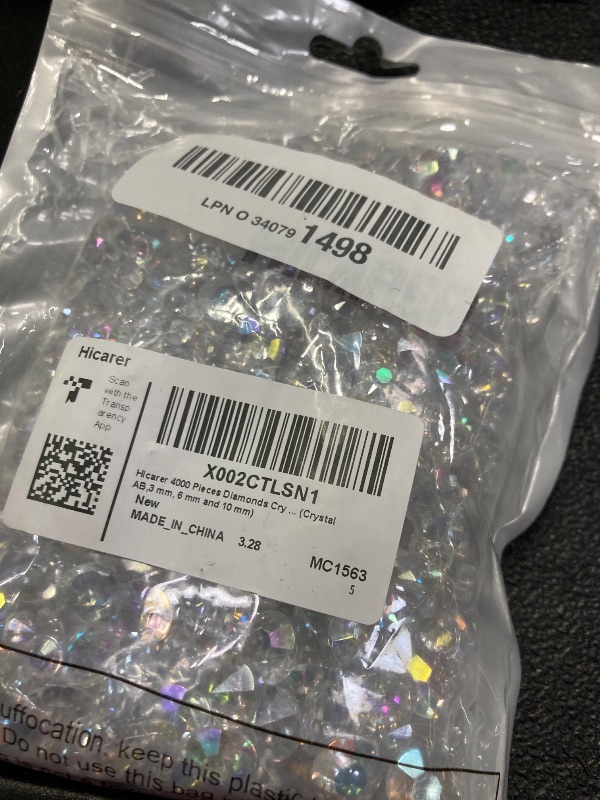 Photo 1 of  Glitter, Acrylic Stick. Made in USA (60th Silver)
