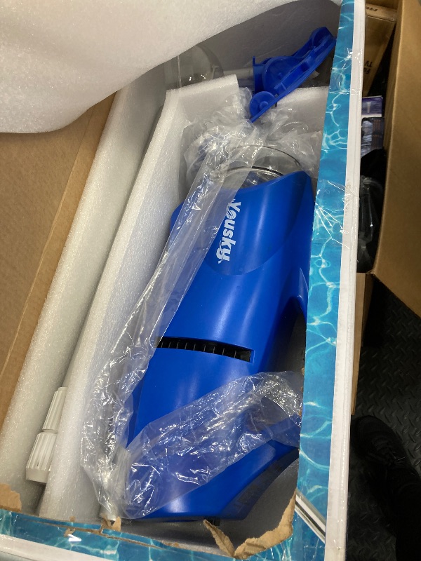 Photo 1 of  Catfish Ultra Rechargeable, Battery-Powered, Pool-Cleaner, Ideal for In-Ground Pools and Above Ground Pools for Cleaning Leaves, Dirt and Sand & Silt.
