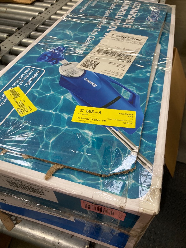 Photo 1 of  Catfish Ultra Rechargeable, Battery-Powered, Pool-Cleaner, Ideal for In-Ground Pools and Above Ground Pools for Cleaning Leaves, Dirt and Sand & Silt.