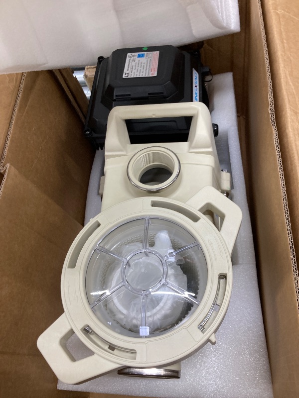 Photo 1 of LINGXIAO Variable Speed Pool Pump 3 HP, Smart Pool Pump Inground with Smart Life Control, 230V, 10302GPH, Energy Star Certificate, Powerful Flow Pool Pumps Motor - (2025 New Upgrade)