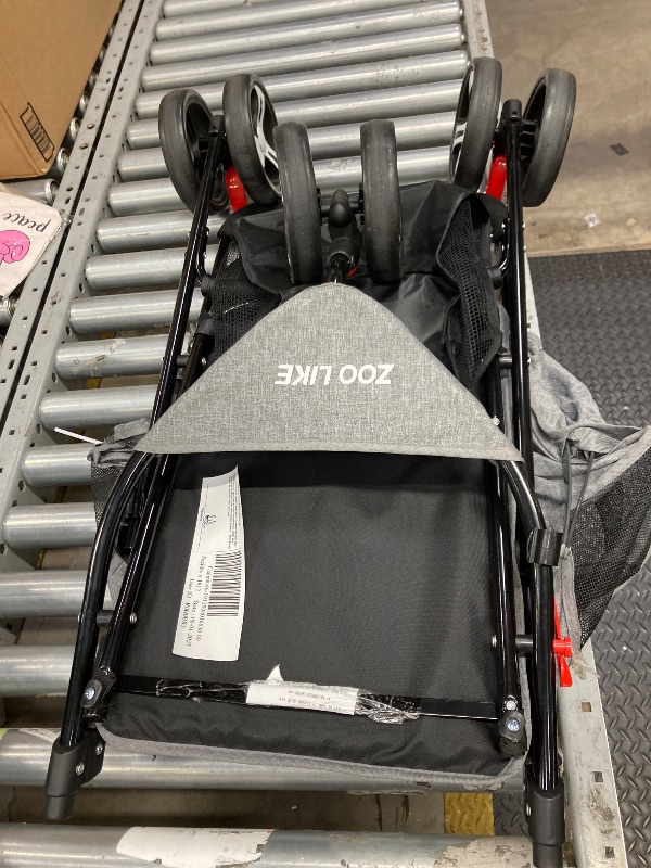Photo 1 of  Pet Stroller for Dogs and Cats | Foldable, Lightweight, and Durable | Ideal for Small to Medium Pets | Includes Storage Basket and Cup Holders