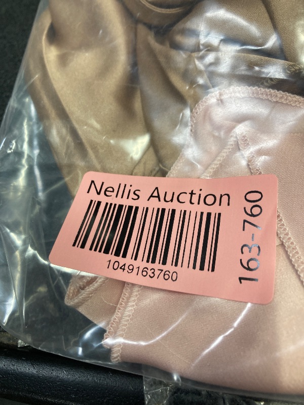 Photo 1 of ***TANK TOPS ARE PINK AND TAN***Zeagoo Women's 2 Pack Silk Satin Tank Tops 2025 V Neck Adjustable Spaghetti Strap Sleeveless Camisole Summer Basic Blouse LARGE