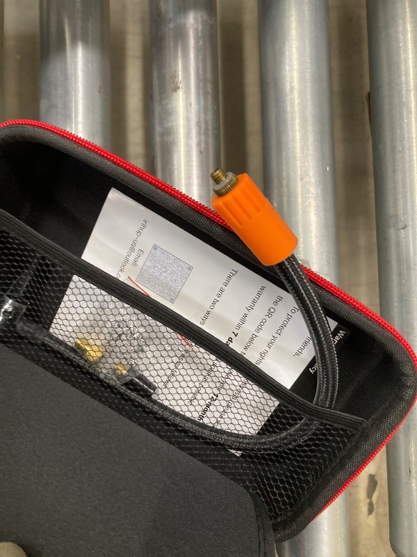 Photo 1 of ***(MISSING JUMPER CABLES-SELLING AS IS )*** Jump Starter with Air Compressor, 3000A 150PSI Portable Car Battery Jump Starter(9L Gas/8L Diesel), 12V Jump Box Car Battery Jumper , LCD Screen