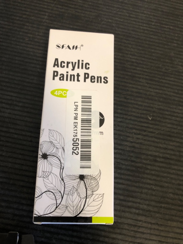 Photo 1 of SFAIH Gold Paint Markers Pens - 4 Pack 0.7MM Fine Tip Metallic Acrylic Markers for Rock Painting, Wood, Metal, Fabric, Plastic, Canvas, Glass, Ceramic, Diy Crafts, Drawing, Tire
