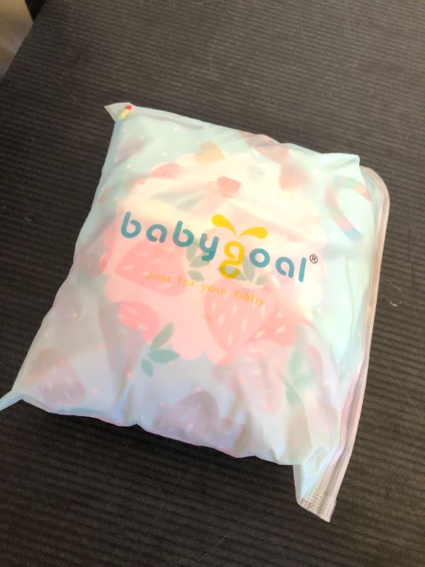 Photo 1 of Babygoal Baby & Toddler Girl and Boy Swim Diapers, Reusable Adjustable Washable One Size Fits 6M-3T Gifts and Swimming Lessons 3 Pack 3ZSD04