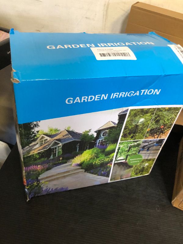 Photo 1 of Drip Irrigation System for Watering Garden: 230FT Misting Sprinkler DIY Devices with Tubing Hose for Indoor Plants Outdoor Flower Beds Raised Growing Lawn Tree Patio Hydroponic