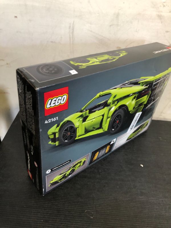 Photo 1 of LEGO Technic Lamborghini Huracán Tecnica Advanced Sports Car Building Kit for Kids Ages 9 and up Who Love Engineering and Collecting Exotic Sports Car Toys, 42161