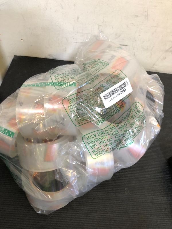 Photo 1 of Rolett Packing Tape, 12 Rolls Shipping Tape, Heavy Duty Packaging Tape 1.88" x 65 Yards, 780 Total Yards, Clear Packing Tape Refills for Shipping Packaging Mailing, Strong Seal on All Box Types