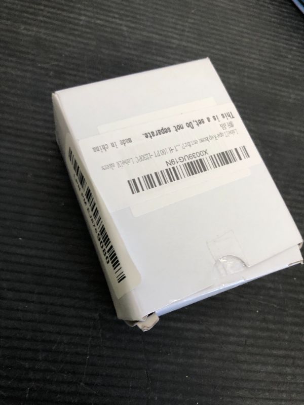 Photo 1 of Label Tape Replacement for P Touch- 2 Pack 12mm 0.47" TZe Tape Compatible with Ptouch TZe-231 TZ-231 Laminated, Black on White, for PT-D200 PT-D210 PT-D400 PT-H100 PT-1230PC Label Makers