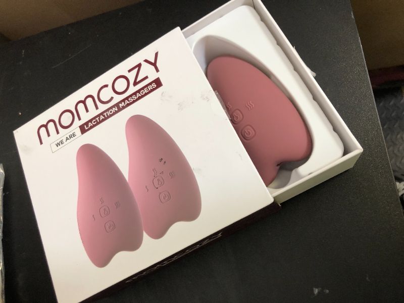 Photo 1 of Momcozy Double Lactation Massager Warming for Breastfeeding, Pumping, Heat & Vibration for Improve Milk Flow, Breastfeeding Essentials for Clogged Ducts, Engorgement