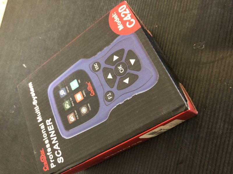 Photo 1 of Creator C420 OBD2 Scanner Fit for BMW Mini Full Systems OBD-II Diagnostic Tool with Battery Registration Oil Reset CBS Reset ABS SRS OBD Scan Tool Code Reader [New Version Update of C110+ C310+ C410]