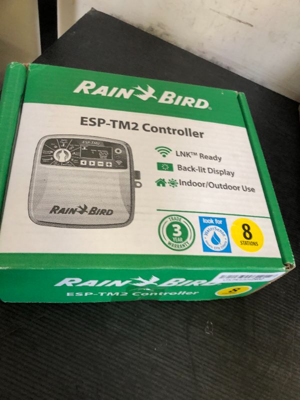 Photo 1 of Rain Bird ESP-TM2 8 Station WiFi Ready Indoor/Outdoor Controller | TM2-8