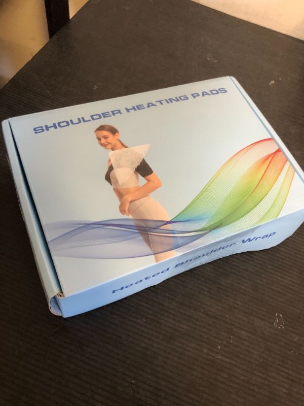 Photo 1 of Shoulder Heating Pads Wrap,3 Heat Settings for Shoulder,Relieve Muscle Pain,Rotator Cuff,Reduce Shoulder Pain