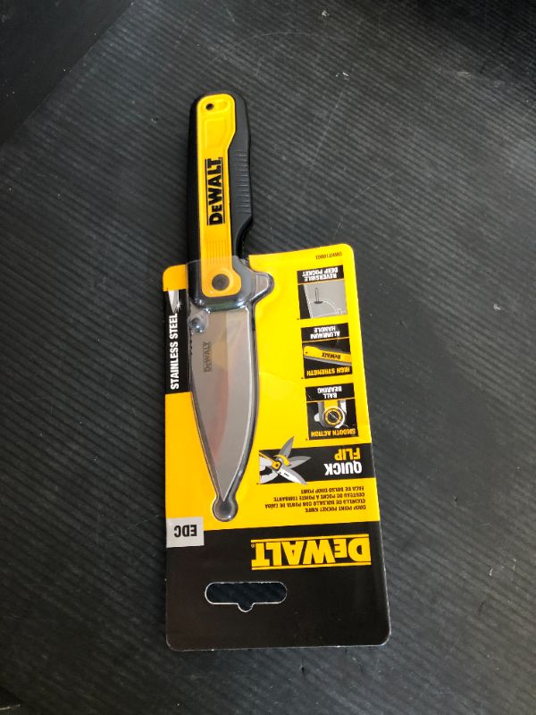 Photo 1 of Dewalt Drop Point Pocket Knife