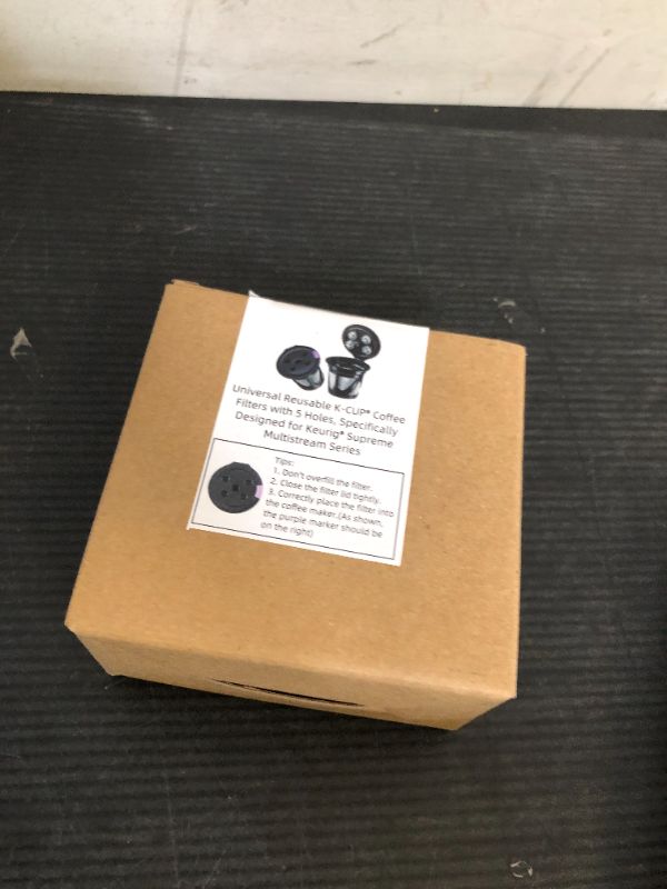 Photo 1 of Reusable K Cups for Keurig, 4-Pack Universal K CUP Refillable Coffee Pods with 5 Holes, Designed for Keurig K Supreme, K Slim, K-Duo Gen2, K-Brew Chill with MultiStream Technology