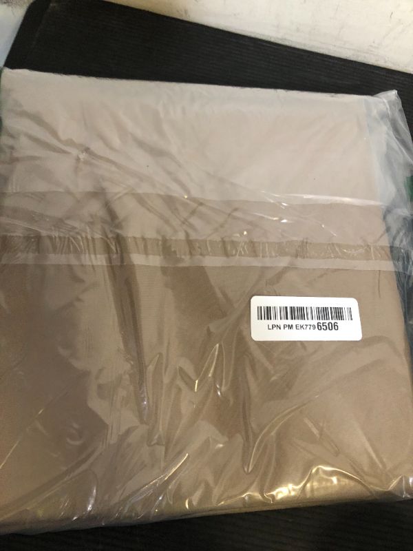 Photo 1 of Gazebo Universal Replacement Privacy Curtain - Wonwon Privacy Panel Canopy Side Wall with Zipper for 10' x 12' Outdoor Gazebo (Khaki)