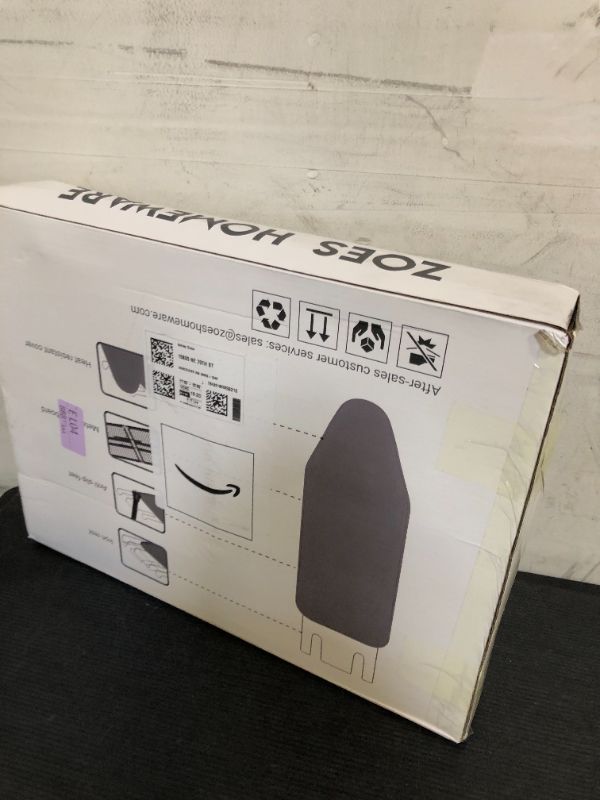 Photo 1 of ZOES HOMEWARE Metal Mesh Panel Tabletop Ironing Board | Foldable Iron Board | Heavy Duty Small Iron Board with Heat Resistant Cover and 100% Cotton 8mm Thicken Pad | 31.5"x11.8"x6.2"