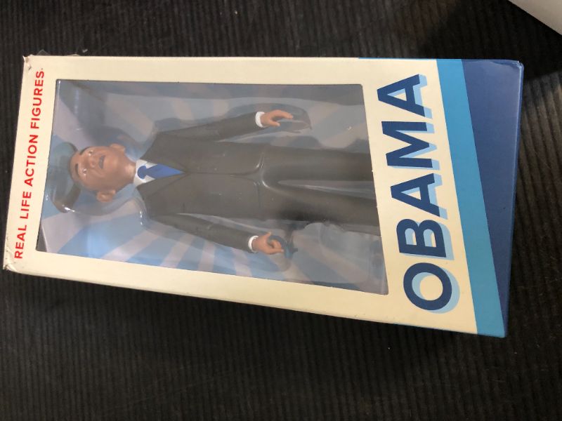Photo 1 of FCTRY Barack Obama Real Life Political Action Figure: Post-Presidency Barack Obama Collectible Figurine - Perfect for Collectors, Gag Gift, Funny Idea & Souvenirs