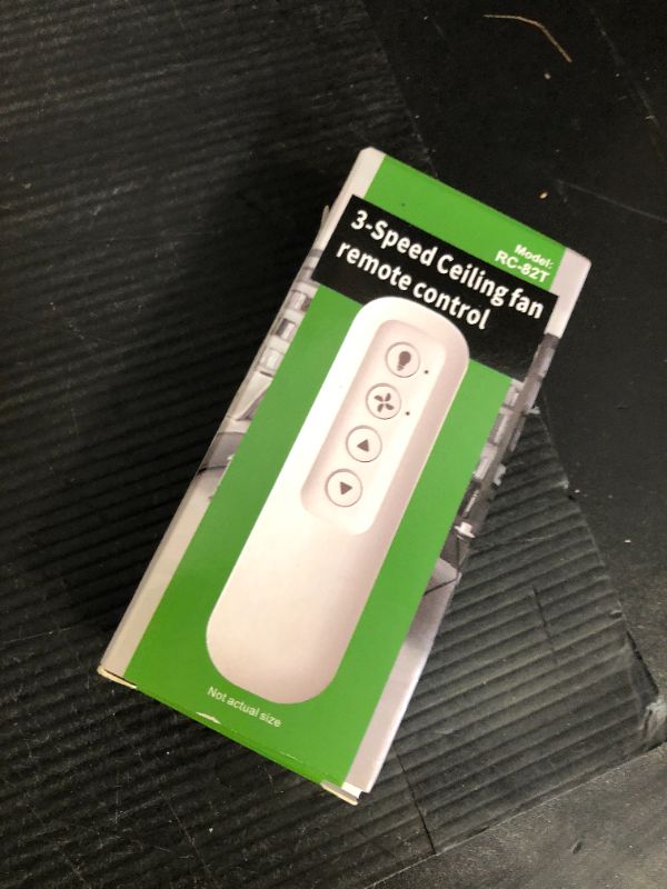 Photo 1 of Universal Ceiling Fan Remote Control for Hunter, Compatible with Hunter 99813 99770 99392 99118 99122 99123 99119, 3 Speed with Light Dimmer, 434MHz, Wall Mount (Remote Only)