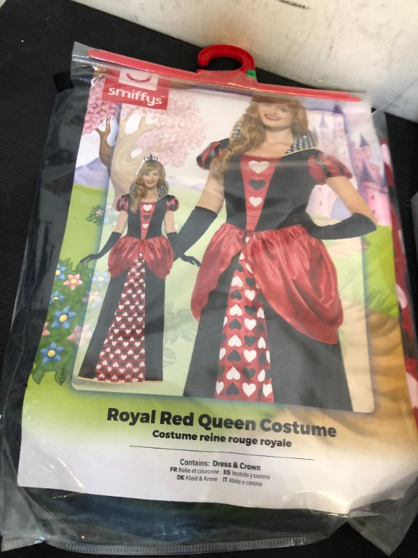 Photo 1 of Smiffys Men's M-US Size 10-12 Royal Red Queen Costume