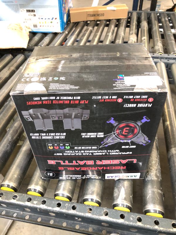 Photo 1 of ArmoGear Laser Tag Guns with Vests Set of 4 - Adult Laser Tag Guns, Multiplayer Lazer Tags Set for Kids, Teens, and Adults - Indoor and Outdoor Game for Family Fun - Gift for Boys and Girls, Ages 8+