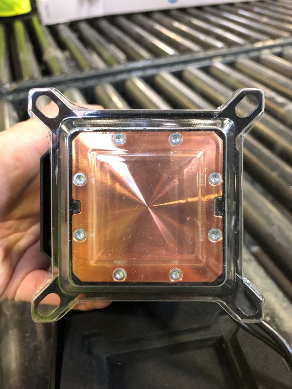 Photo 1 of ASUS ROG RYUJIN III WB CPU Water Block-Intel LGA 1700, 1200, 115X, AMD Socket AM4, AM5 Asetek Copper Cold Plate Black, 178 Micro-Cooling, 3.5Inch Full Color LCD Display, Embedded VRM Fan, ROG Fittings