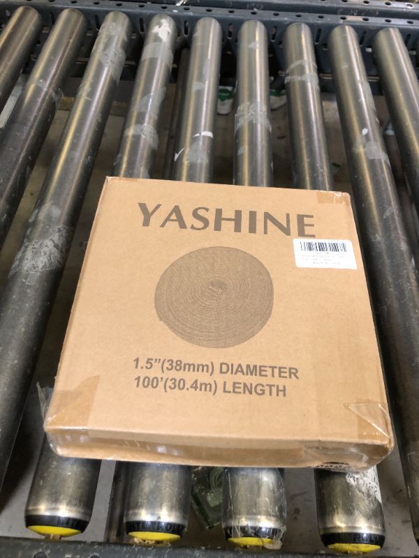 Photo 1 of YASHINE PVC HOSE 1-1/2"*100ft, Pool Backwash Hose, Heavy Duty Reinforced Blue PVC Lay Flat Water, For Swimming Drain Pools and Clean Filters, with 2 Clamp