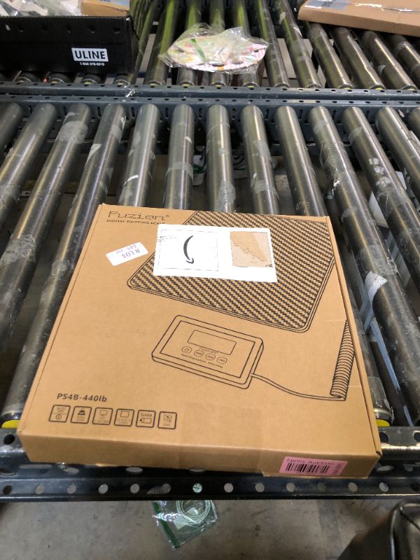 Photo 1 of Fuzion Shipping Scale, 440LB x 10g High Accuracy Postal Scale, Hold/Tare Function, Digital Shipping Postal Scale for Packages, Postage, Luggage, Mailing, Battery & AC Adapter Included