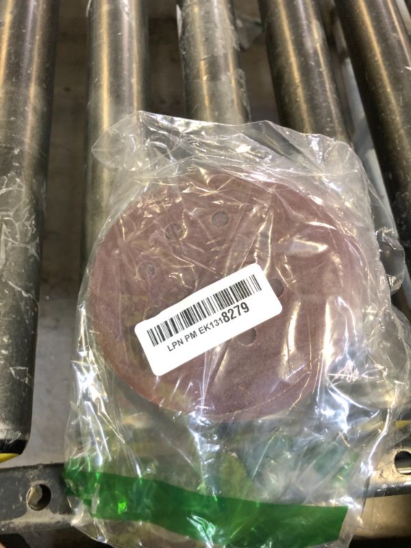 Photo 1 of 60 PCS 5 Inch Sanding Discs, 40 60 80 120 180 240 320 600 800 Grit Hook and Loop Sandpaper for Random Orbital Sander, Wood Metal Paint Rust Furniture Polishing