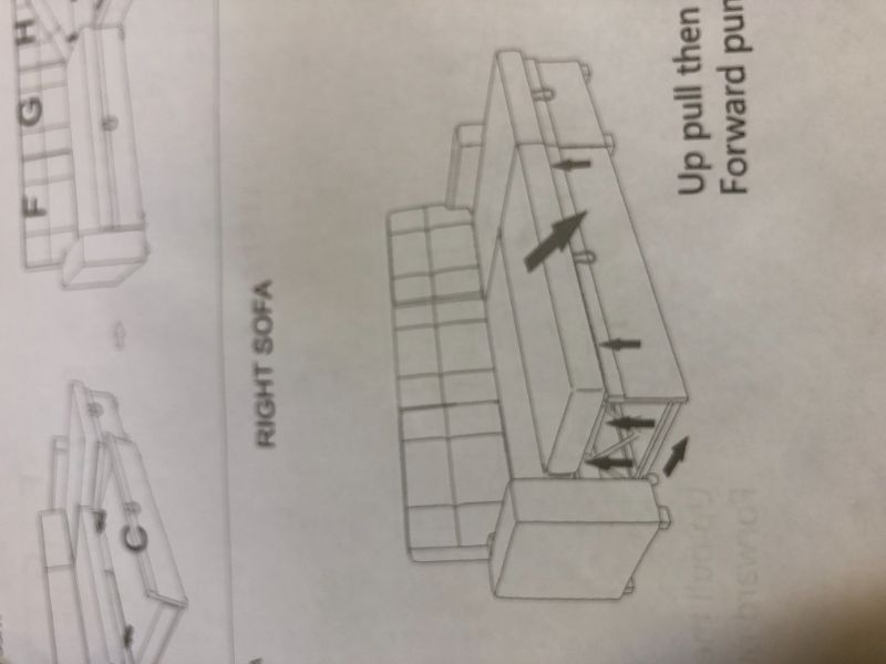 Photo 1 of LIVING ROOM SOFA PIECE 
BOX 1/2