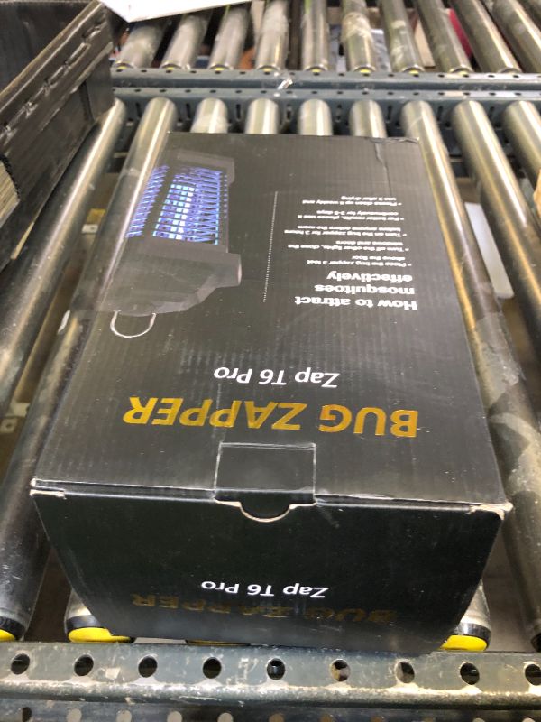 Photo 1 of GOOTOP Bug Zapper Outdoor, Mosquito Zapper, Electric Fly Zapper, Mosquito Killer, Fly Traps, 3 Prong Plug, Flying Insects Zapper Indoor Outdoor 90-130V, 4200V, ABS Plastic Outer (Black)