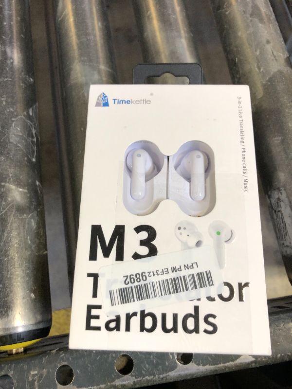 Photo 1 of Timekettle M3 Language Translator Earbuds, Two-Way Translator Device with APP for 40 Languages and 13 Offline Translation Packs, Fast Reaction with Revolutionary Al Semantic Tech (Offline Version)