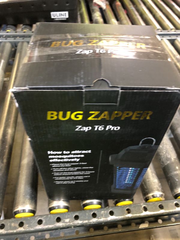 Photo 1 of GOOTOP Bug Zapper Outdoor, Mosquito Zapper, Electric Fly Zapper, Mosquito Killer, Fly Traps, 3 Prong Plug, Flying Insects Zapper Indoor Outdoor 90-130V, 4200V, ABS Plastic Outer (Black)