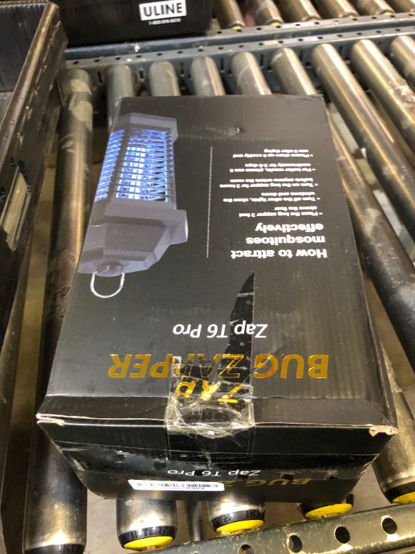 Photo 1 of GOOTOP Bug Zapper Outdoor, Mosquito Zapper, Electric Fly Zapper, Mosquito Killer, Fly Traps, 3 Prong Plug, Flying Insects Zapper Indoor Outdoor 90-130V, 4200V, ABS Plastic Outer (Black)