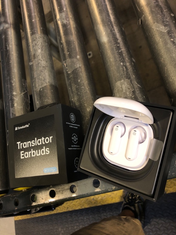 Photo 1 of Timekettle WT2 Edge W3 Translator Device, Bidirection Simultaneous Translation, Translator Earbuds with 40 Languages, Offline Translator, Fast Reaction with Revolutionary Al Tech, Offline Version