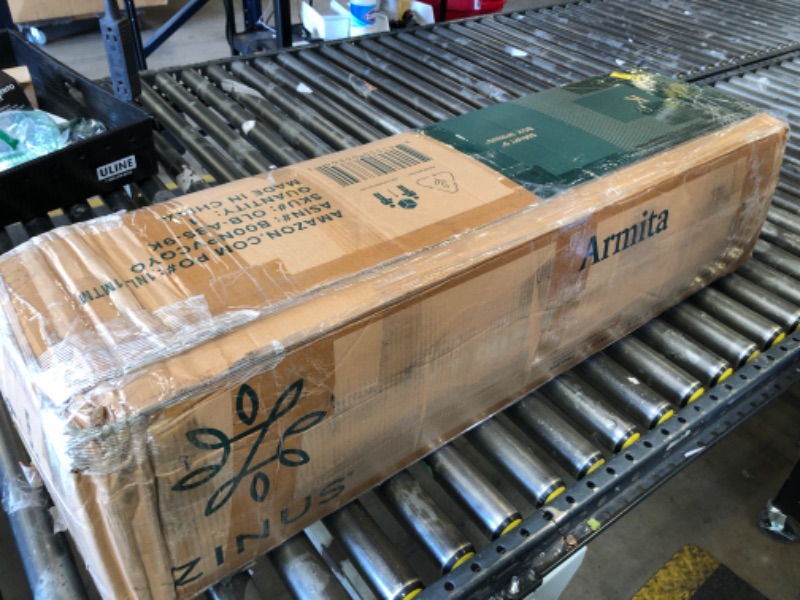 Photo 1 of Missing hardware and frame parts----ZINUS 9 Inch Metal Smart Box Spring, Mattress Foundation, Strong Metal Frame, Easy Assembly, King