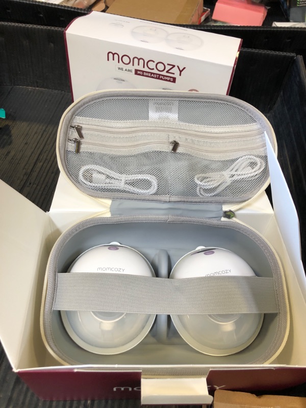 Photo 1 of Momcozy Breast Pump Hands Free, All-Day Comfort, No Strings Attached- 24mm, 2 Pack